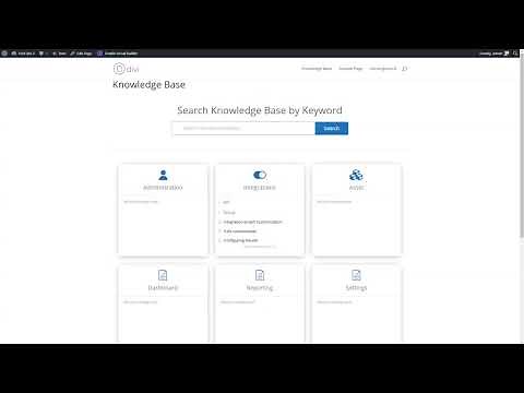 Create knowledge base with WordPress Plugin
