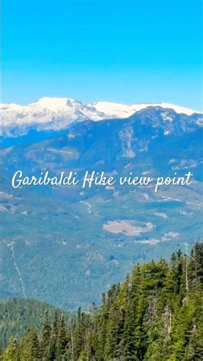 “Epic Views during the hike at Garibaldi Lake BC 🇨🇦 | Hike to Heaven” #Shorts