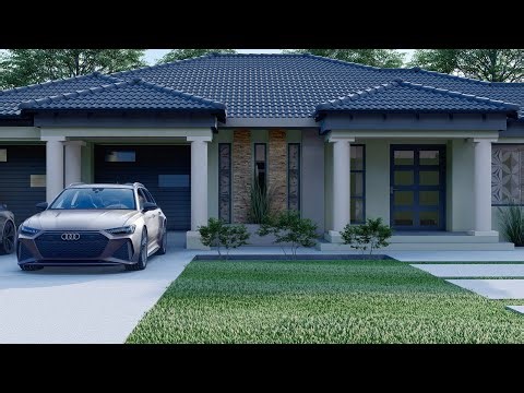 Luxurious House Plan #HousePlans, #FloorPlans, #HomeDesigns #HousePlans