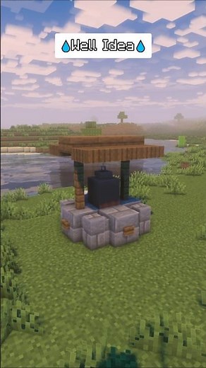 Aesthetic Water Well Idea in Minecraft! 💧✨