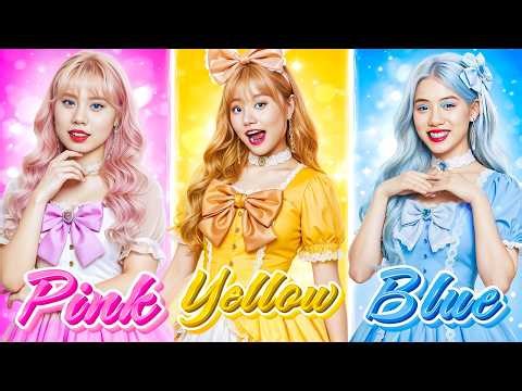 Pink Vs Yellow Vs Blue Fairy At The Ball! Who Will Date The Prince?