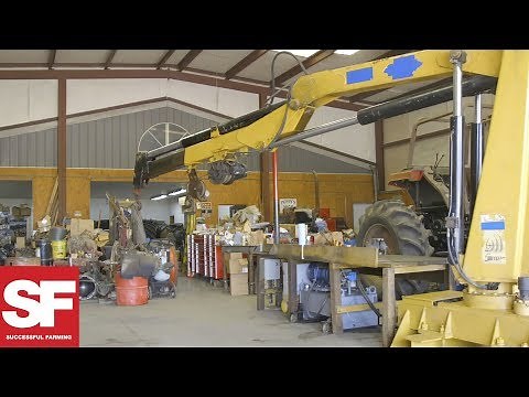 Farmer-Adapted Knuckle Boom Crane | All Around the Farm | Successful Farming