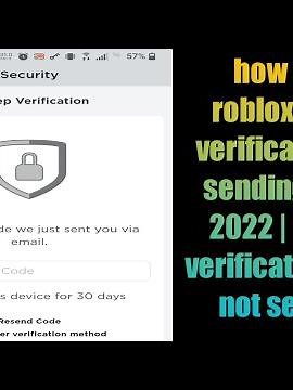 how to fix roblox 2-step verification not sending email 2022 | Roblox verification code not sending