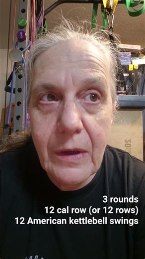 Row / KB swings couplet