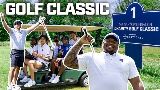 It's always a good time at the annual Giants Foundation Charity Golf Classic! ⛳️ | New York Giants
