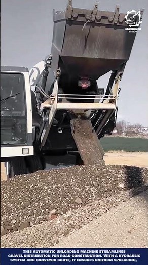 Truck-Mounted Stone Slinger – 15-Ton Capacity, Hydraulic Conveyor & Precision Spreading