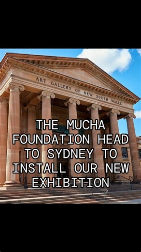 Who is coming to Sydney for the opening of Alphonse Mucha: Spirit of Art Nouveau at The Art Gallery of New South Wales (@artgalleryofnsw)? Clare and our exhibitions team have been hard at work installing the most comprehensive exhibition ever seen in Australia of Mucha's work. The exhibition opens on 15 June and will run through to 22 September. Let us know in the comments below if you're planning to go. Tell us what you think of the show and tag your friends in Australia who you know would love