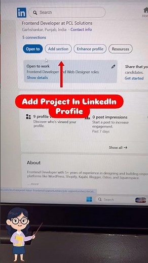 Add Projects in LinkedIn Profile Easily | Beginner Tutorial