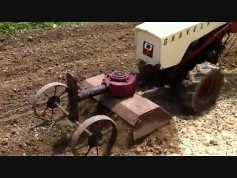 Video #2 Gravely Tractor Demonstration Series 1964 Gravely Tractor L8 Rotary Cultivator