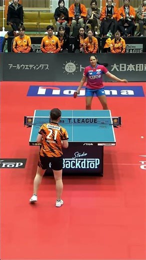 #アドリアーナディアス 照井雄太が選ぶスーパープレー「ワイパー」 トップおとめピンポンズ名古屋 vs 木下アビエル神奈川 ノジマTリーグ11月16日(日)感謝と挑戦のTYK体育館【卓球 Tリーグ公式】