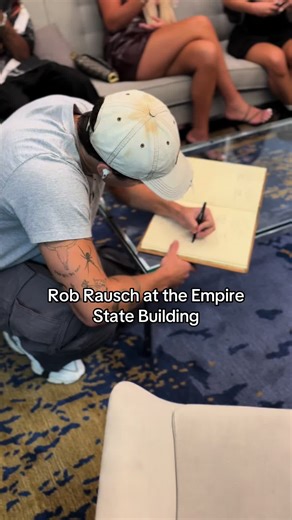 Rob Rausch at the Empire State Building