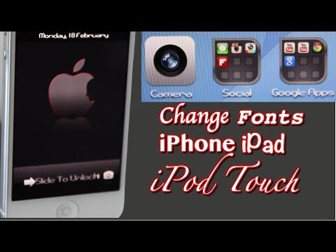 How To Change Font iPhone, iPad and iPod Touch