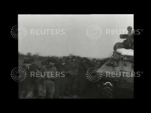 1945 Duren levelled by RAF carpet bombing