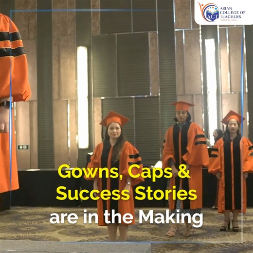 🎓 Step into the Spotlight at the Grand Convocation! 🌍 Ready to take your teaching career to new heights? Celebrate your success and earn a globally recognized degree from Top International Universities with Asian College of Teachers. 🚀 👩‍🏫 Online Degrees in Education 👨‍🏫 Tailored for teachers, school leaders, and administrators, our programs are designed to prepare you for leadership roles and make a real difference in the world of education. ✨ Why choose ACT for your professional degree?