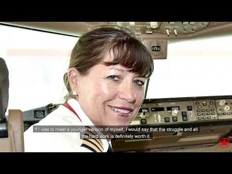 Air Canada's first female pilot Captain Judy Cameron's advice to women in aviation