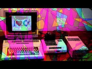Commodore 64 CBM Theme on a Tandy Color Computer in HD