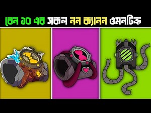 All non canon/fan made omnitrix ranked