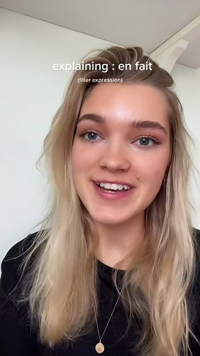 French Language Filler Expression 'En Fait' Explained