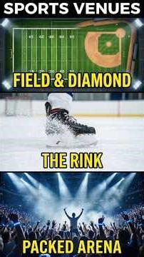 Field, Diamond, or Pitch? Stop Calling it the Wrong Thing!