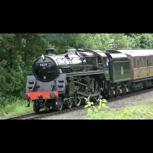 BR Standard Class 5 - No.73129 - 4-6-0 - Highley - Severn Valley Railway #steam #train