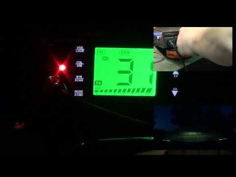 DNT Scanner FM PR27GB CEPT FM CB radio - on the air test