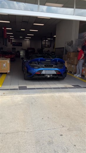Monday Blues with this Volcano Blue McLaren 765 LT For Sale. DM me or email supercarshar@gmail.com for more info 🌋💙 #mclaren #mclaren765lt #765lt #765ltspider #mclarenmonday #carsforsale | Supercar_Shar
