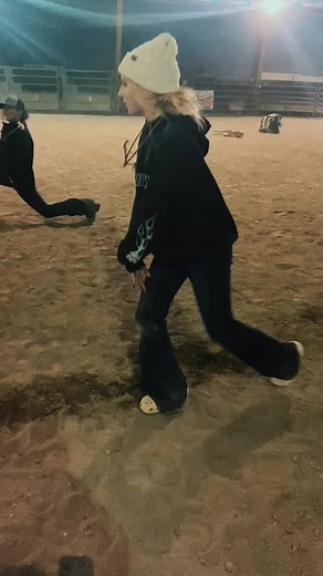 Key to goat tying! Crocs! @hobby...brass #goattying #rodeo #youthrodeo #cowgirl #crocs #nextlevelgoattying