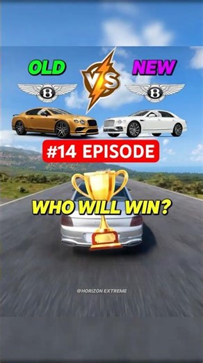 Old VS New Bentley Test in Forza Horizon 5!🔥#14
