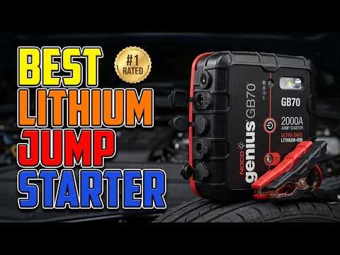 TOP 5 Best Lithium Jump Starter 2026 | Power Up Your Ride