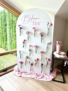 Bloom Bar DIY Guide | Baby in Bloom Backdrop and Flower Bar | Step-by-step Tutorial Stencils & SVG - Etsy