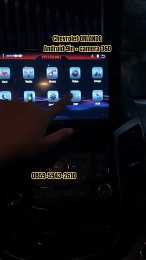 CHEVROLET ORLANDO upgrade headunit android 9in camera 360