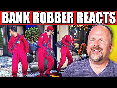 Former Bank Robber REACTS to the Jewel Heist mission in GTA V | Experts React