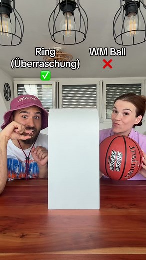 Ring Überraschung oder WM Ball? Kurzvideo Auflösung für Paare