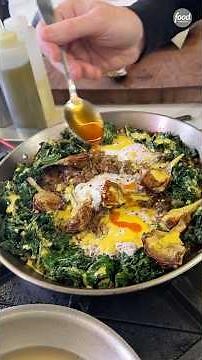 Bobby Flay's Kale and Wild Mushroom Paella 🤤