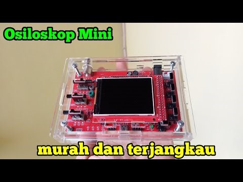 cara menggunakan oscilloscope dso 138 || bisa mengukur tegangan AC dan DC osiloskop