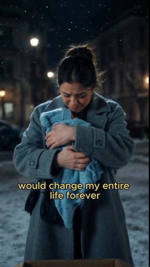 I was walking home after a night shift…when I heard a soft cry at a freezing bus stop.What I found there changed my entire life. 😳💔👉 Full story in the first comment 👇👇 | Top Story Today