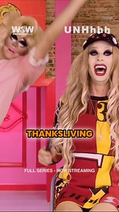 Thanks-LIVING! 😂🦃 Trixie Mattel and Katya talk about whatever they want in UNHhhh, all episodes now streaming on @wowpresentsplus worldwide! 💦 #UNHhhh, hosted by @trixiemattel and @katya_zamo, extended and UNHhhh-censored episodes streaming only on WOW Presents Plus | WOW Presents Plus
