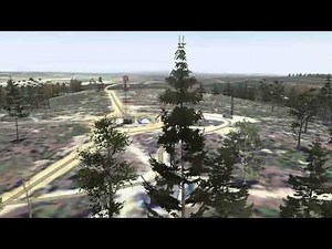 Fort Jackson Training Area VBS2 Terrain