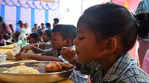 India ranks 107th out of 121 countries on Global Hunger Index