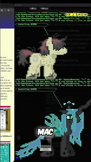 Install Windows 98 on M1 Mac with DOSBox-X #shorts