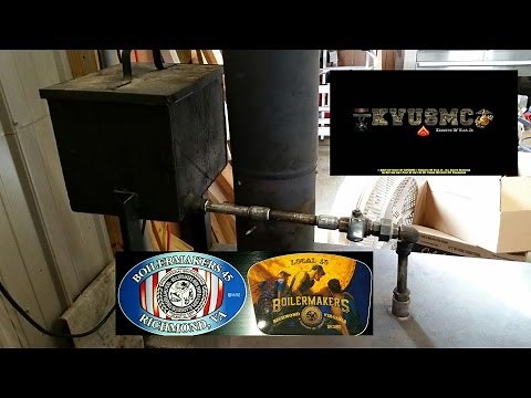 Waste Oil Drip System For My Wood Stove How I Made It By KVUSMC
