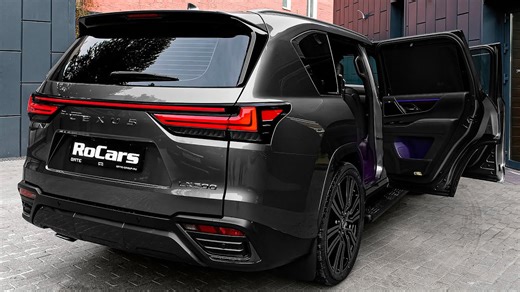 A look inside and outside the new Lexus LX