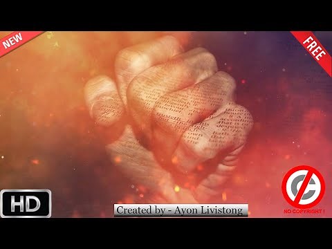 171, Free Christian Loop Background Video HD No Copyright / God \\ bible Hand / Christian Background