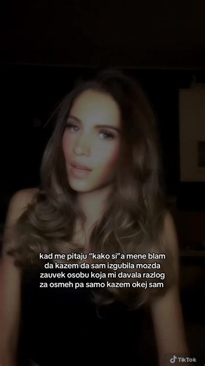 Kada pitaju kako si, a ti si izgubila osobu koja ti je davala razlog za osmeh