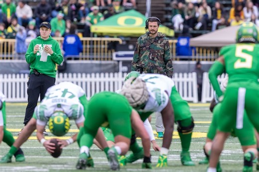 Oregon Ducks spring football start date set