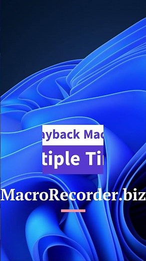 Macro Recorder to Record and Playback Mouse and Keyboard on Windows 11 / 10