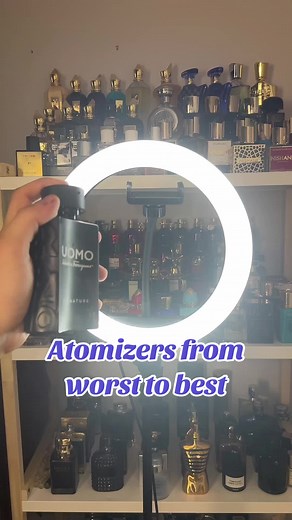 Ranking Atomizers: From Worst to Best