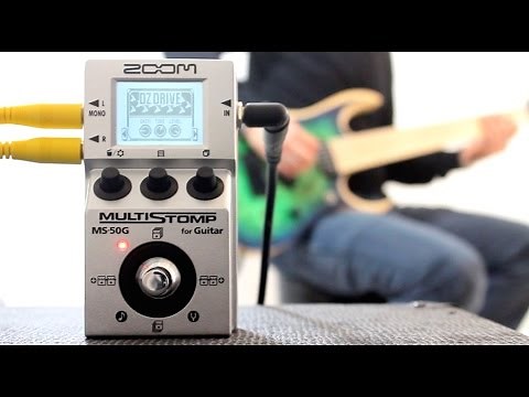 Zoom MS50G Multistomp - Full Mix Demo & Playthrough (Standalone / Amp Models)