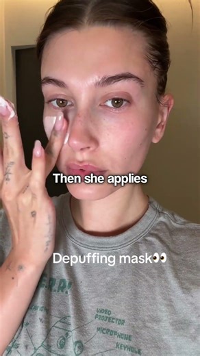 Hailey Bieber’s Glass Skin Routine Is Simpler Than You Think👀 #skincare #glowup