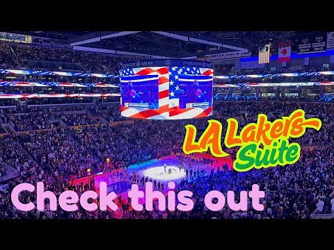Inside a Lakers Suite at Crypto.com Arena | Ultimate Game Day Vibes!